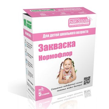 Закваска-пробиотик Нормофлор БакЗдрав в Воронеже
